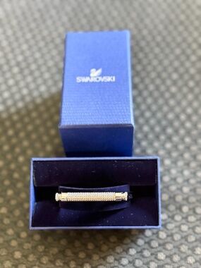 Swarovski Silver Plated Cuff Bracelet